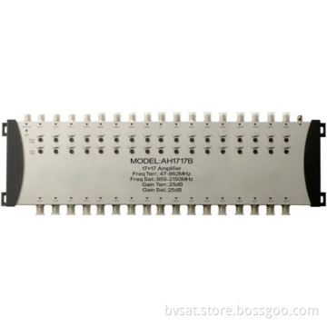 Big Smatv System 17in Satellite Trunk Distribution Amplifier 